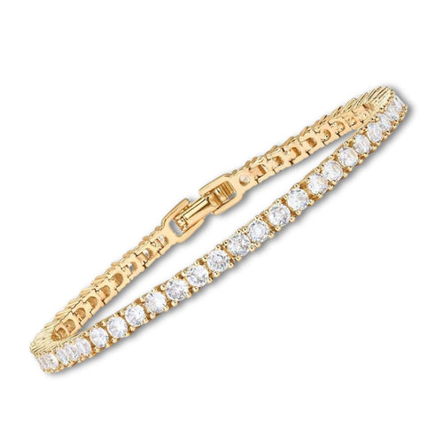 Tennis bracelet | Gold by Rose & Oliver - product image 1